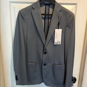 NWT Bar III Men's dark blue/grey Blazer size 36R